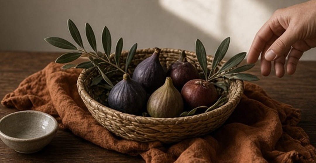An ordinary food basket offered without spectacle
