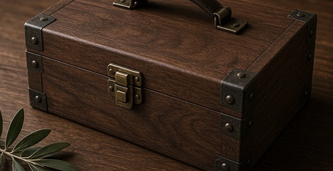 An empty writing compartment