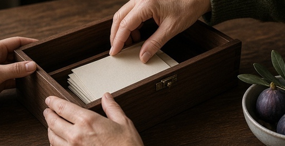Removable slips set on a shared surface