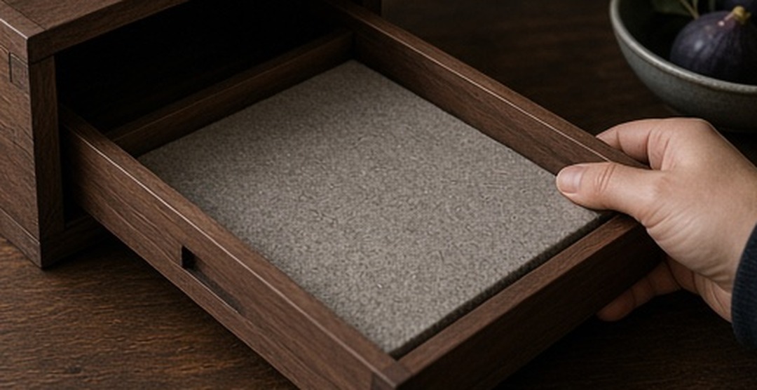 A simple physical pull that removes table labels